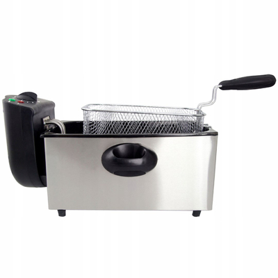 Fritezë Esperanza EKG010, 3 L, 2000 W, inox argjendtë