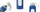 Shishe qelqi Wessper B1 borosilikat, 500 ml, blu e errët (Navy Blue)
