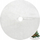 Tapet rreth pemës së Vitit të Ri Ruhhy Tree Skirt, 150 cm, lesh sintetik, i bardhë