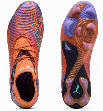 Këpucë futbolli Puma Future 8 Ultimate Creativity FG M 108428-01, për bar natyral, për burra, të kuqe