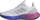 Atlete vrapimi Adidas Pureboost 22 W HQ8576, për goca, me amortizim Boost, të bardha me vjollcë rozë