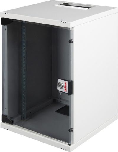 Kabinet muri Roline 10", 9U, 25.4cm, gri
