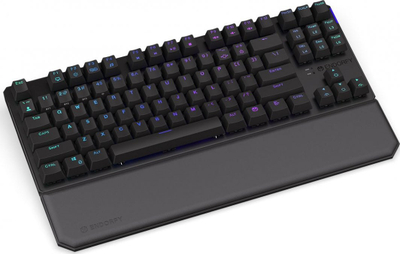Mbështetës kyçi ENDRFY Thock TKL, memory foam, lëkurë PU, i zi