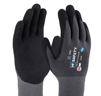 Doreza pune Extralink HF Safety Flex, masa 11 XXL, 1 palë, gri me të zezë