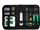 Set veglash rrjeti Master NSHL468, 19‑me‑1, tester RJ45 RJ11, çantë për ta çuar me vete, jeshile