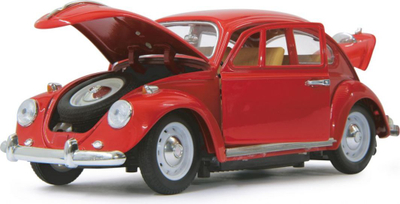Makinë lodër Jamara VW Beatle 1:18, (405110), 27MHz, e kuqe