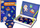 Libër puzzle magnetik Leantoys Hapësira, 50 pjesë, për kalamaj 3+, blu
