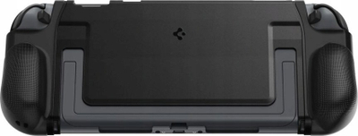 Навлака Spigen Dual Grip за Nintendo Switch 2, од PC и TPU, ергономска дршка, црна