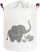 Организаторска кошница ПРЕМИУМ Elephant XL, 43L, со капак, сива