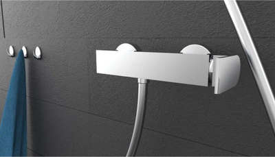 Bateri dushi Idrovia Design 36140, montim në mur, krom