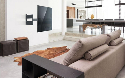 Mbajtëse muri për TV Vogel’s THIN 545 ExtraThin, Full Motion, 40\"–65\", e bardhë