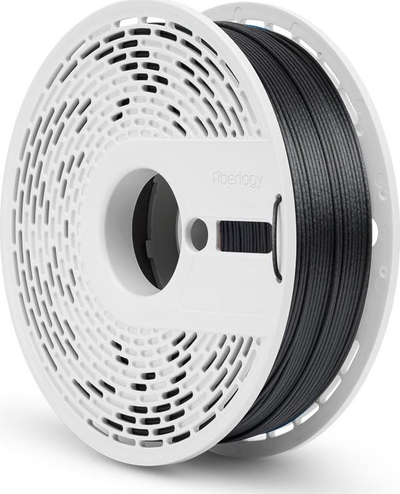 Filament për printer 3D Fiberlogy PETG+CF, 1.75 mm, 0.75 kg, i zi