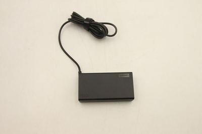 Adapter karikues Lenovo AC USB C, 100W, me kabllo rryme, i zi