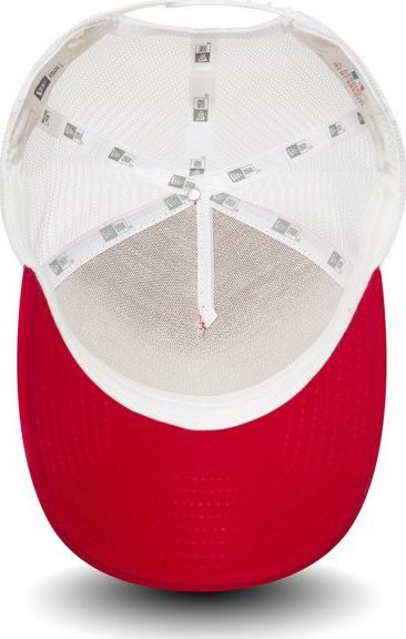 Kapelë New Era New York Yankees Clean A Frame Trucker, me rrjetë, e kuqe e bardhë