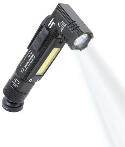 Dritë koke TROIKA TOR55/BK, LED 150 lumen, me karikim, e zezë
