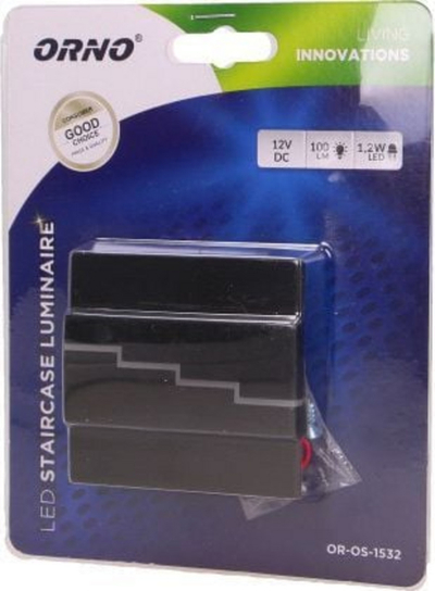 Ndricues shkallesh Orno Lynx LED (OR-OS-1532L6 / B), i zi