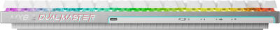 Tastierë gaming CHERRY MX 8.2 Pro TMR, mekanike, wireless USB RF Bluetooth, e bardhë