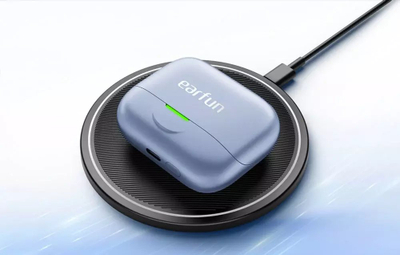 Kufjet EarFun Air Pro 4+ ANC, TWS, Bluetooth 6.0, të kaltra