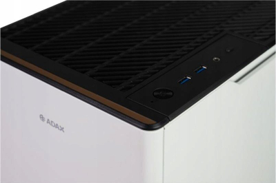 Kompjuter gaming Adax Draco Extreme White, Ryzen 7 5800X3D, RX 7700 XT 12GB, 32GB RAM, i bardhë