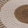 Tepih rrumbullakët Kirki Φ120cm (HM7840), bardhë