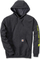 Bluzë me kapuç Carhartt K288 Logo, pambuk poliester, për burra, Carbon Heather