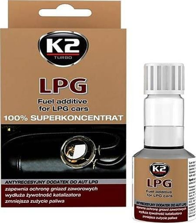 Додаток за гориво K2 LPG, за возила на гас, 50ml