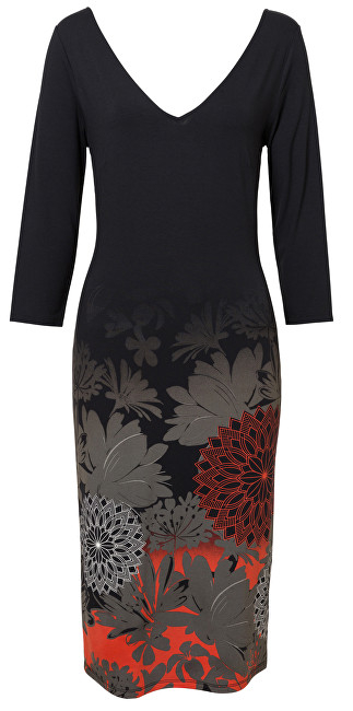 Fustan Desigual Florencia Negro 19SWVK89 2000 mDE2324-S