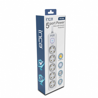 Shirit rryme Inca IPW-44GB, 5 dalje, 1.5m, i bardhë