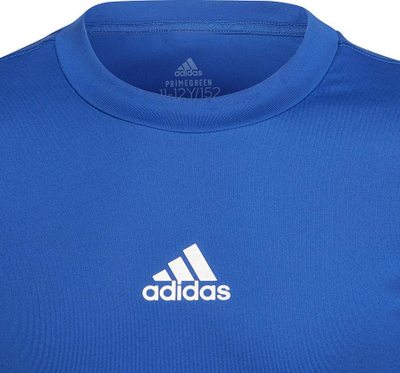 Bluzë termo për kalamaj adidas Techfit Compression Jr H23155, me mëngë të gjata, kompresuese, blu