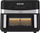 Фритеза на воздух Klausberg Oil Free Double Chamber Fryer, 9L, 1750W, сребрено-црна