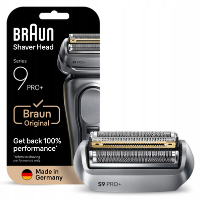 Kokë zëvendësuese rroje Braun Series 9 96M, për brisk elektrik, ngjyrë argjend