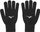 Doreza sportive Mizuno Promo Gloves 32FY9W03Z09, Warmalite, me element reflektues, të zeza
