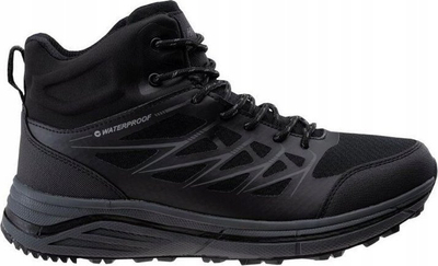 Këpucë trekking Hi-Tec Gewila Mid WP M, të papërshkueshme nga uji, për meshkuj, të zeza