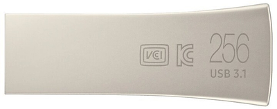 USB Samsung BAR Plus 256GB, i argjendtë
