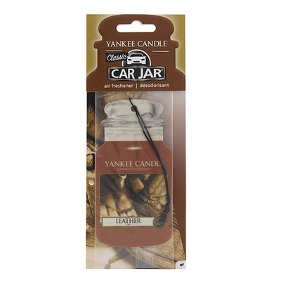Aromë për makinë Yankee Candle Car Jar Leather