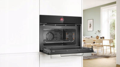 Furrë inkaso me mikrovalë Bosch Serie 8 CMG7241B1, 45L, 900W, e zezë