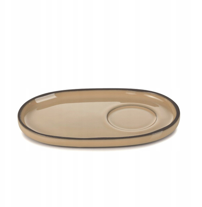 Pjatëz porcelani Revol Caractere Gourmet 4", Nutmeg, kafe e hapur