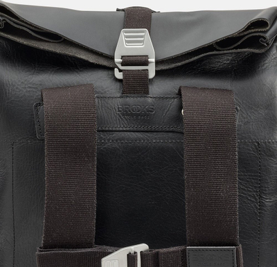 Çantë shpine Brooks Pickwick Hard Leather, 26L, lëkurë natyrale, e zezë