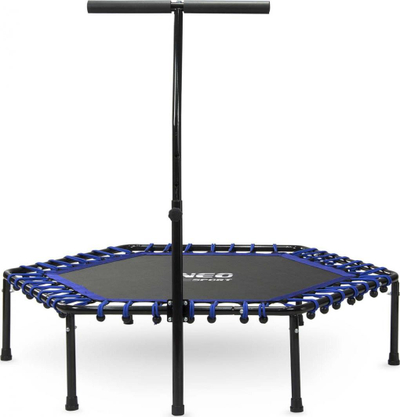 Trampolinë fitnesi Neo-Sport, 127 cm, 30 cm, e zezë/kaltër