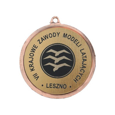 Medalje sportive Victoria Sport Medal, 50mm, çelik me vend për emblemë, bronz