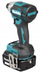 Makineri kaçavidë goditëse Makita DTD201RTJ, 18V, me bateri, blu