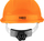 Helmetë mbrojtëse ndërtimi NEO 97-225, ABS, e lehtë, portokalli