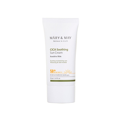 Крема за сончање SPF 50+ – CICA Soothing, 50 мл