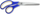 Gërshërë universale Lyra 4010, 25 cm, ngjyrë blu