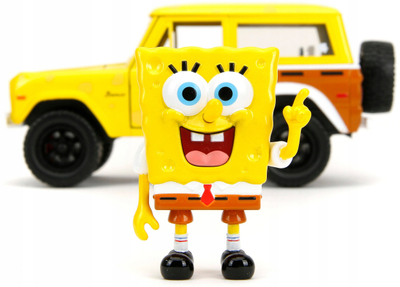 Maketi veturë Jada SpongeBob Ford Bronco, 1:24, metal, shumëngjyrëshe