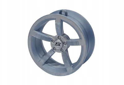 Varëse çelësash Slide Rim 05, 70mm, dekorative, argjendi