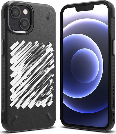 Këllëf telefoni Ringke Onyx Design për iPhone 13 Mini, TPU, me dizajn, i zi