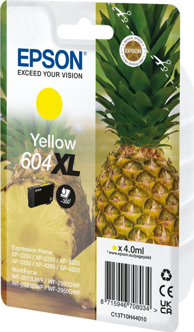 Karrocë boje Epson 604XL origjinale, e verdhë