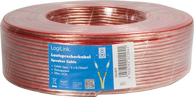 Kabllo audio LogiLink CA1077, 50 m, CCA, e tejdukshme