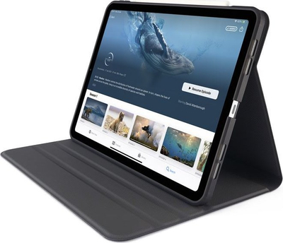 Këllëf Pipetto Origami No5 Rotating Folio Case, për iPad Air 11" 2024 dhe 10.9" 2022/2020, i zi